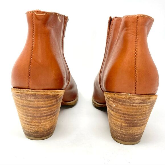 RACHEL Comey Mars Ankle Booties in Whiskey Leather Size 9.5 - Picture 5 of 8